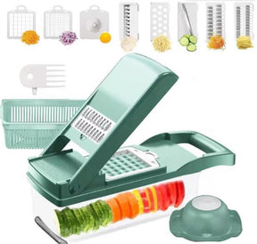 Space-saving vegetable cutter