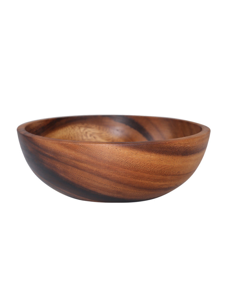 Sustainably Sourced Acacia Wood Salad Bowl and Server Set