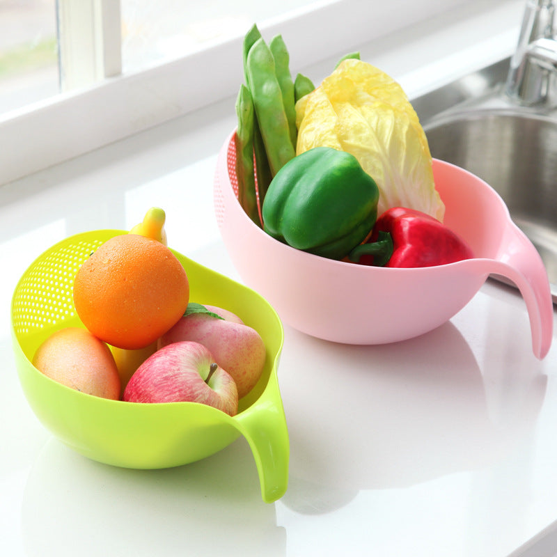 plastic fruits washer and sieves