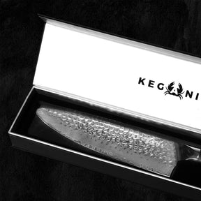 Artisanal excellence: Kegani Damascus Chef Knife