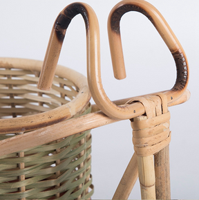 Bamboo Fruit Basket Decoration