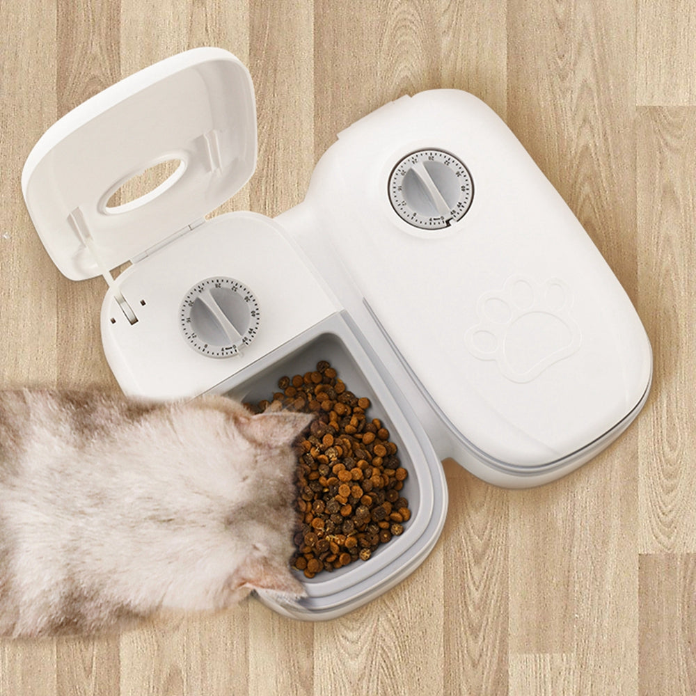 Automated pet food dispenser