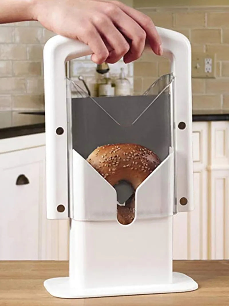 versatile bagel guillotine slicer